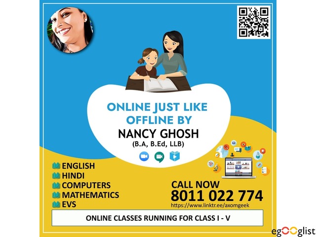 ONLINE CLASSES RUNNING FOR CLASS I-V