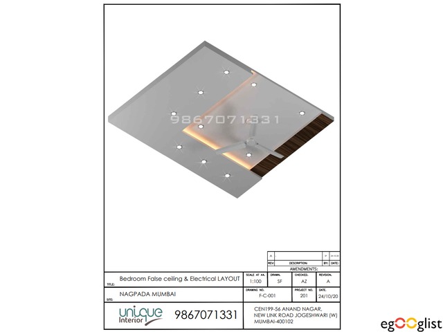  false ceiling design for living room and Bedroom