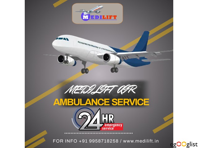 Use Complete Life-Saving Emergency Air Ambulance in Ranchi