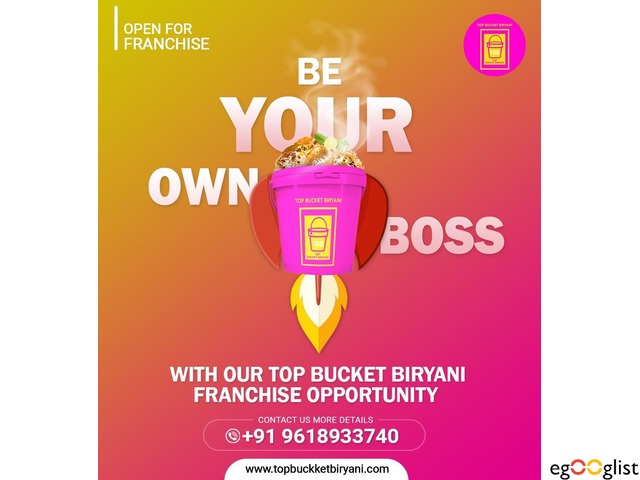 Bucket Biryani Franchise in India | Top Bucket Biryani