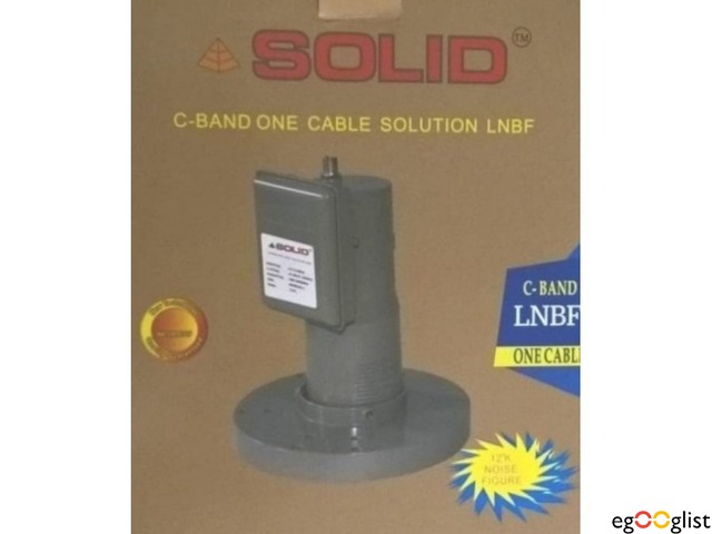 SOLID CB-SSL C-Band One Solution (C-Band Single Solution LNBF) LNBF