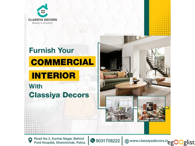 Immediately Choose Classiya Decor for Elegant Interior Designer in Patna with Quality Design