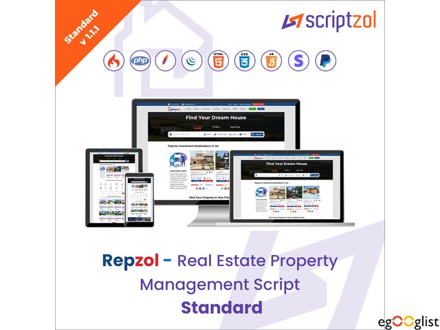 Top Real Estate Property Management Script - Scriptzol