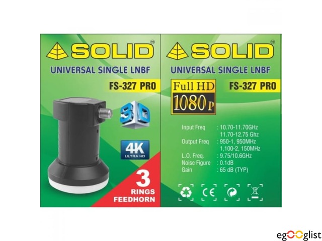 Solid FS-327PRO Universal Single LNBF