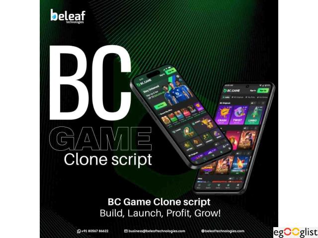 Launch Your Own Crypto Casino with a BC Game Clone Script!