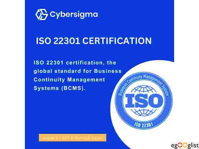 Get ISO 22301 Certification