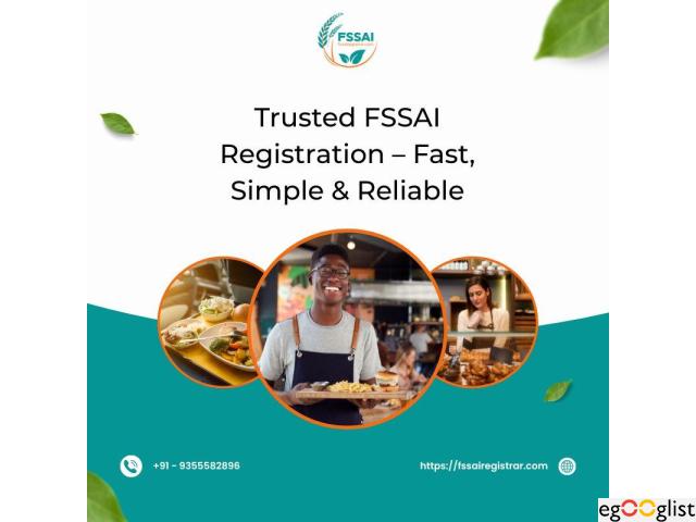 Trusted FSSAI Registration – Fast, Simple & Reliable