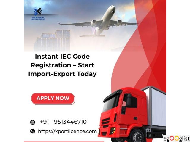 Instant IEC Code Registration – Start Import-Export Today