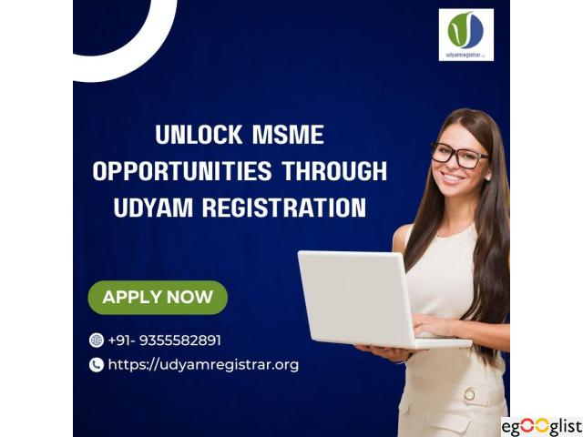 Unlock MSME Opportunities through Udyam Registration