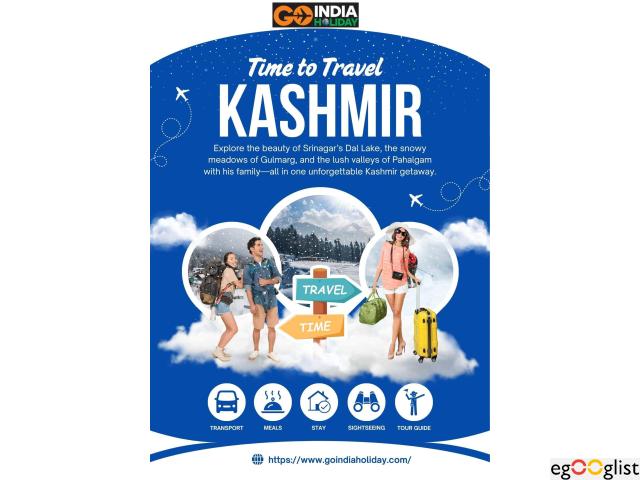 Kashmir Family Tour Packages to Explore Paradise in India