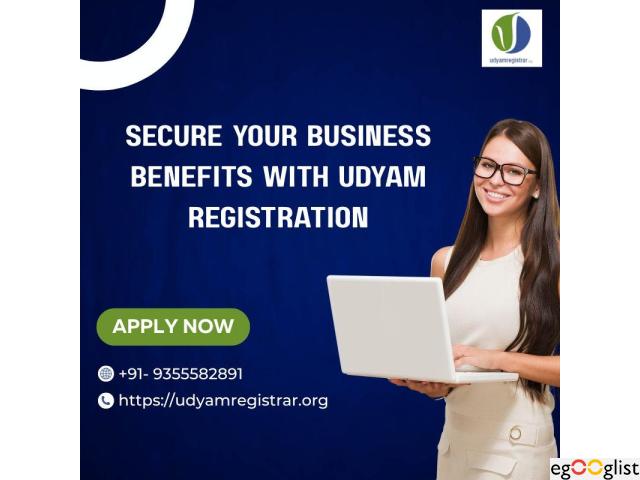 Secure Your Business Benefits with Udyam Registration